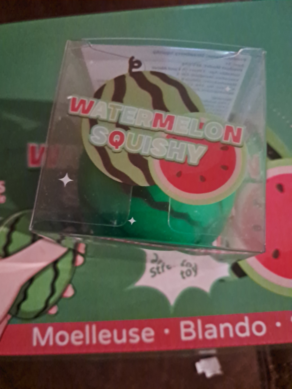 Watermelon Squishy Stress Toy - Green by Watermelon Squishy